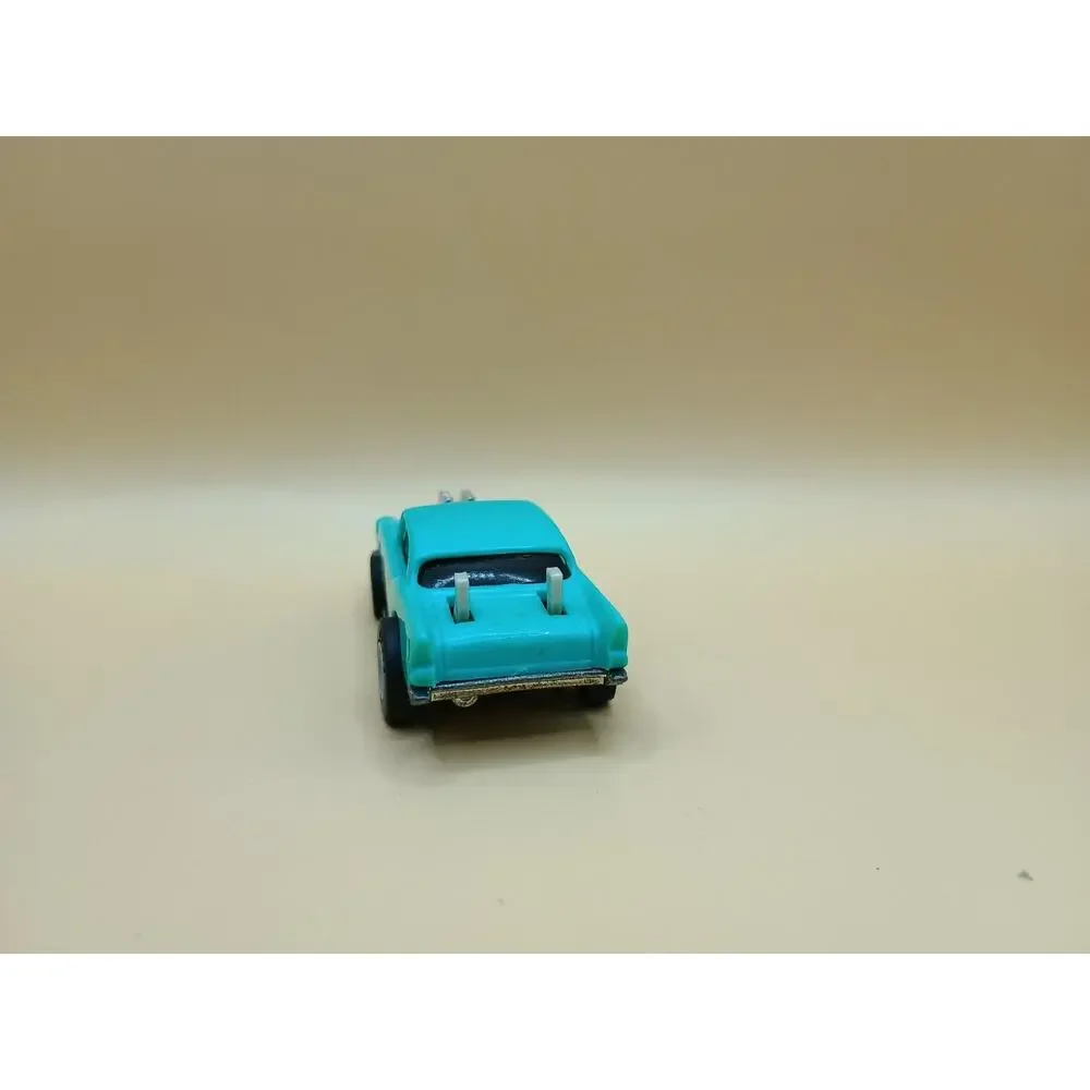 HOT WHEEL Vintage 57 Chevy Wind Aqua Goodyear Champion Power Command 3”